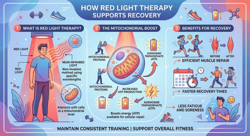 How Red Light Therapy Supports Recovery